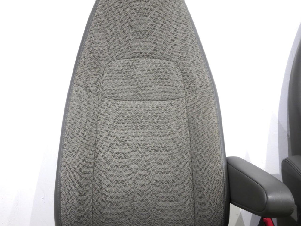 Chevy Express Gmc Savana Van Front Cloth Seats Power 2000 - 2018 2019 2020 2021 | Picture # 7 | OEM Seats