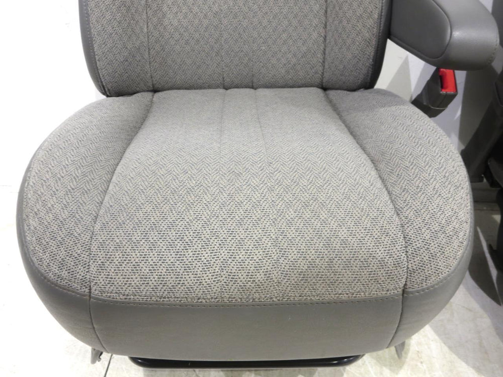 Chevy Express Gmc Savana Van Front Cloth Seats Power 2000 - 2018 2019 2020 2021 | Picture # 9 | OEM Seats