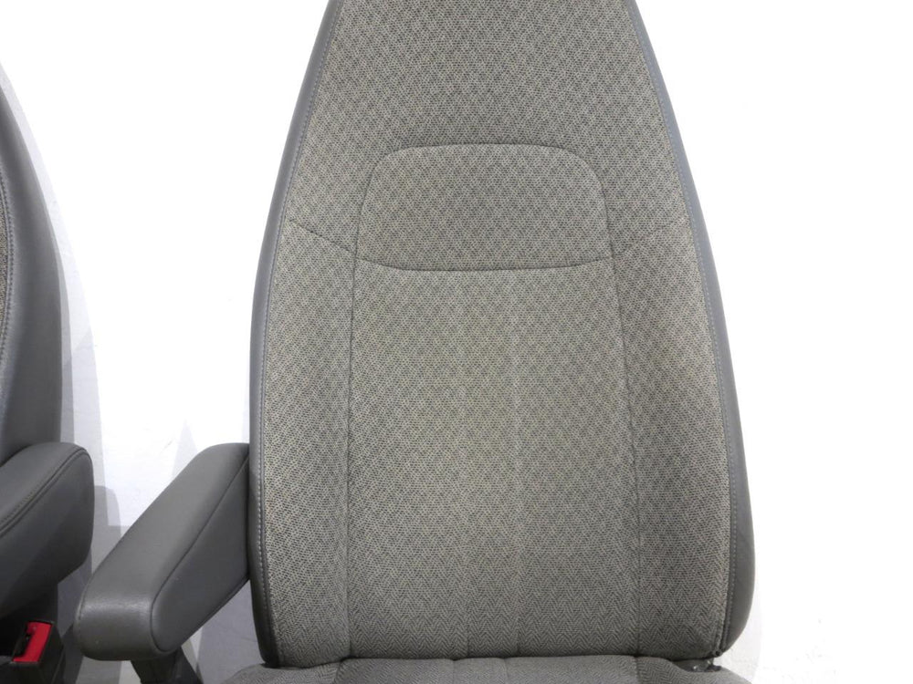 Chevy Express Gmc Savana Van Front Cloth Seats Power 2000 - 2018 2019 2020 2021 | Picture # 8 | OEM Seats