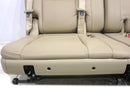 2007 - 2014 Chevy GMC SUV 3rd Row Seats, Tan Leather #553r | Picture # 19 | OEM Seats