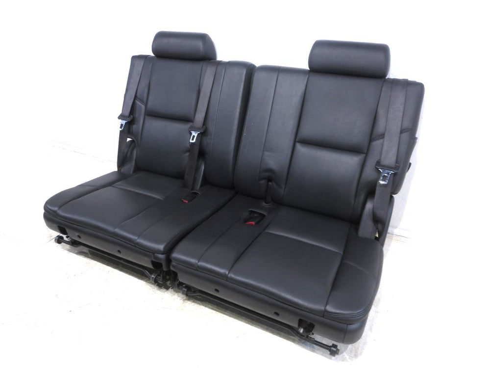 2007 - 2014 Cadillac Escalade 3rd Row Seats Black Leather #554i | Picture # 3 | OEM Seats