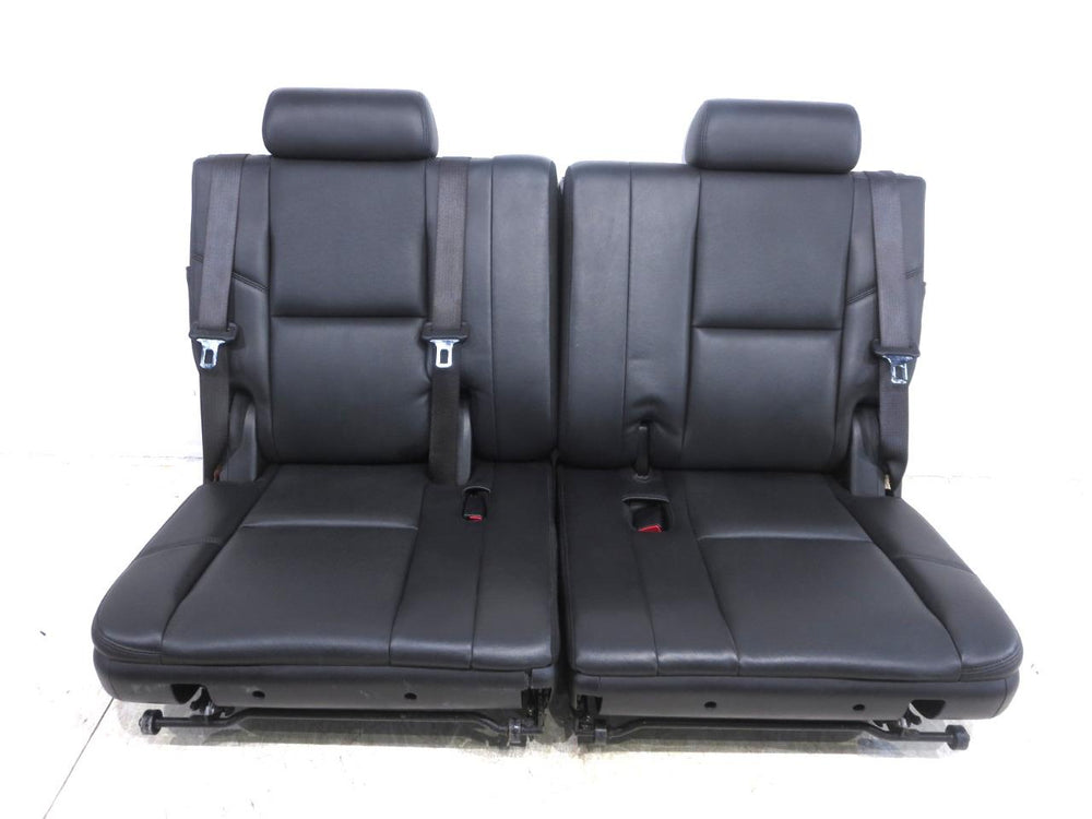 2007 - 2014 Cadillac Escalade 3rd Row Seats Black Leather #554i | Picture # 4 | OEM Seats