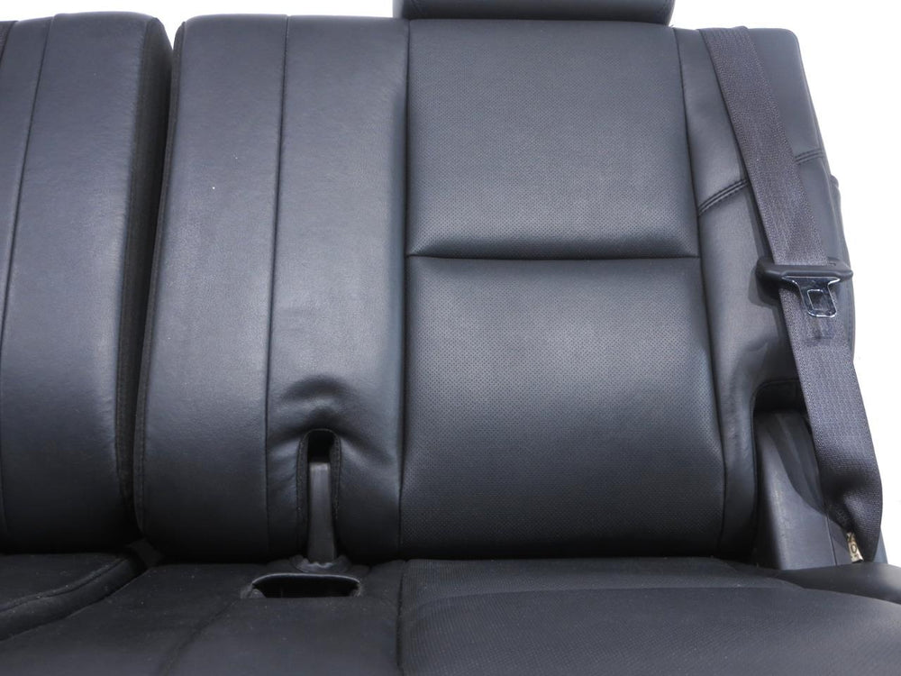 2007 - 2014 Cadillac Escalade 3rd Row Seats Black Leather #554i | Picture # 6 | OEM Seats