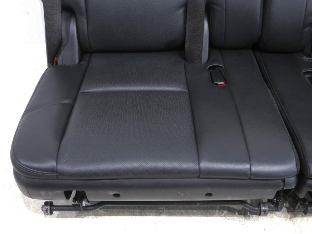 2007 - 2014 Cadillac Escalade 3rd Row Seats Black Leather #554i | Picture # 7 | OEM Seats