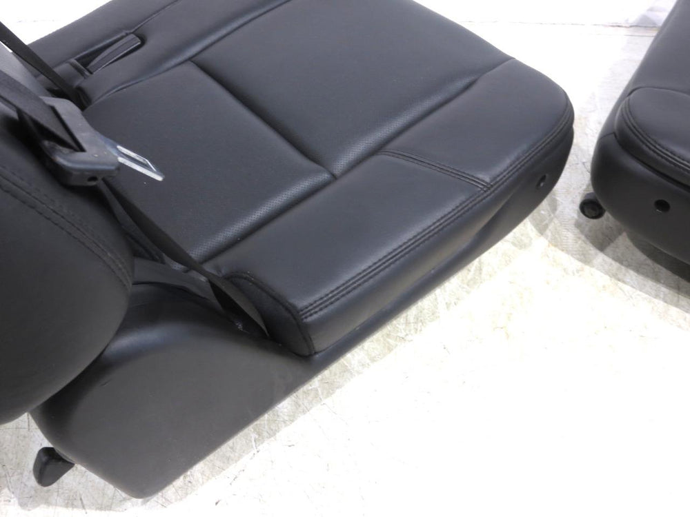2007 - 2014 Cadillac Escalade 3rd Row Seats Black Leather #554i | Picture # 11 | OEM Seats