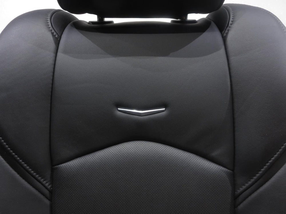 2014 - 2019 Cadillac Cts Seats Sedan Oem Black Leather #557i | Picture # 11 | OEM Seats