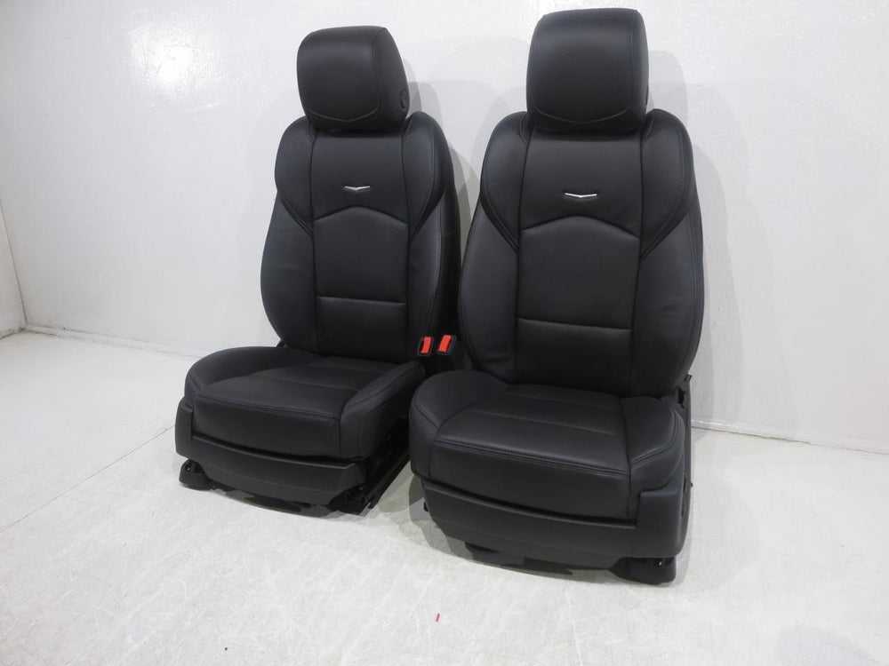 2014 - 2019 Cadillac Cts Seats Sedan Oem Black Leather #557i | Picture # 22 | OEM Seats