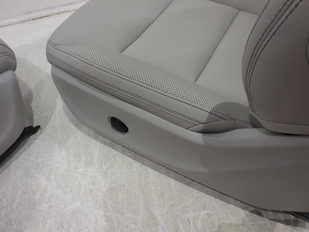 2014 - 2018 Mercedes W117 CLA Gray Leather Seats #558i | Picture # 10 | OEM Seats