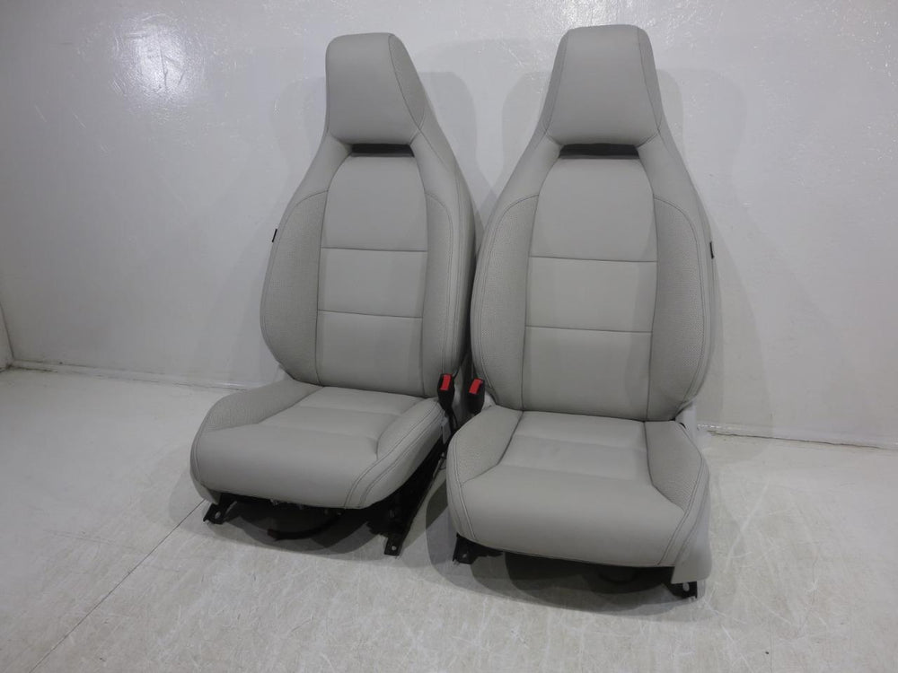 2014 - 2018 Mercedes W117 CLA Gray Leather Seats #558i | Picture # 12 | OEM Seats