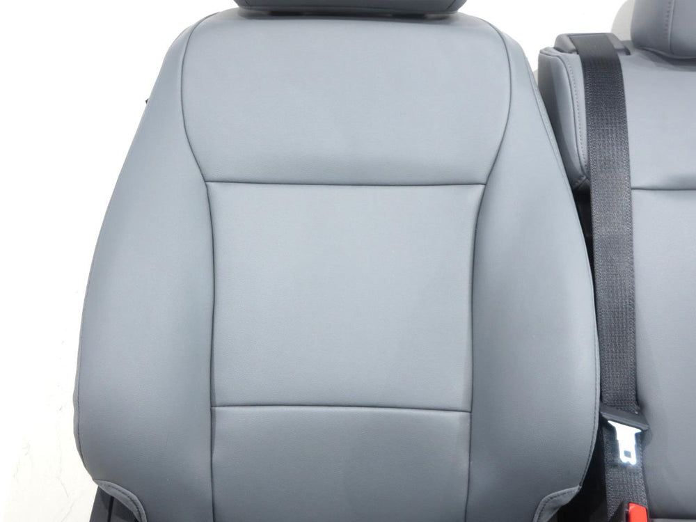 2015 - 2022 Ford F150 & Super Duty OEM Front Vinyl Seats Gray #562i | Picture # 3 | OEM Seats