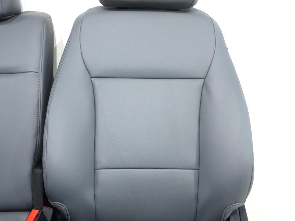 2015 - 2022 Ford F150 & Super Duty OEM Front Vinyl Seats Gray #562i | Picture # 4 | OEM Seats