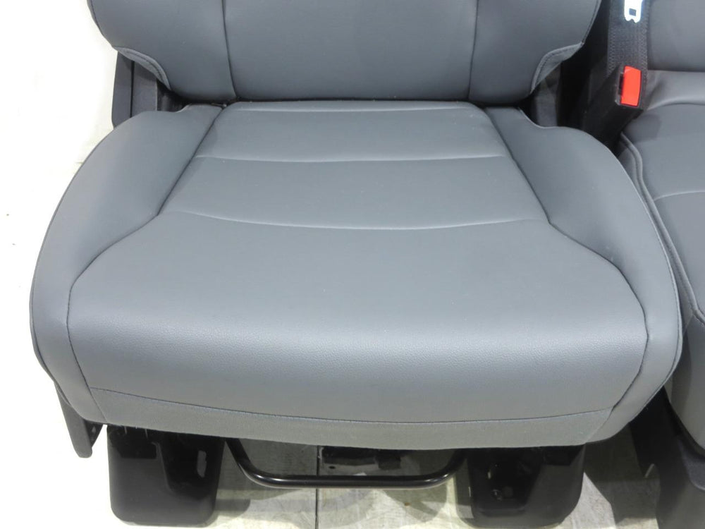2015 - 2022 Ford F150 & Super Duty OEM Front Vinyl Seats Gray #562i | Picture # 5 | OEM Seats