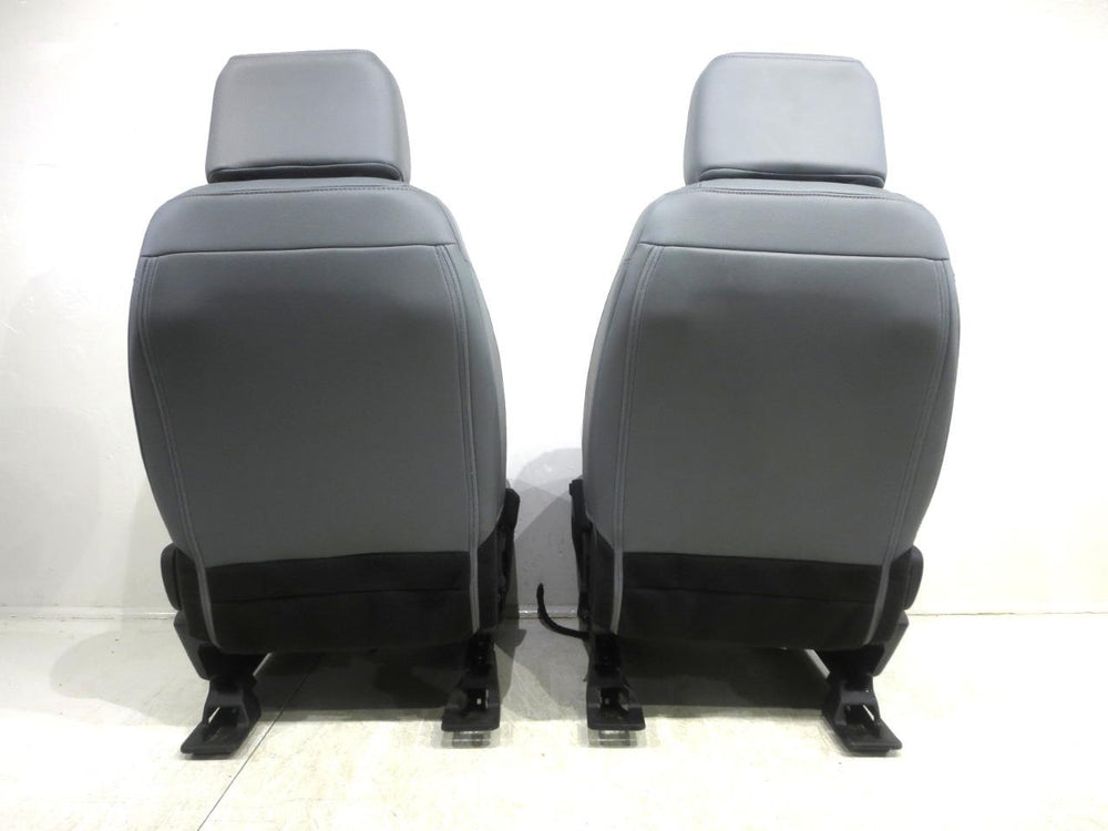 2015 - 2022 Ford F150 & Super Duty OEM Front Vinyl Seats Gray #562i | Picture # 13 | OEM Seats