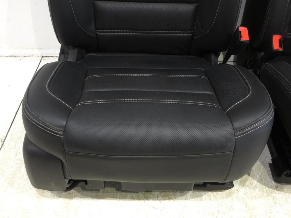 2014 - 2018 GMC Sierra Denali Seats OEM Jet Black Leather #564i | Picture # 5 | OEM Seats