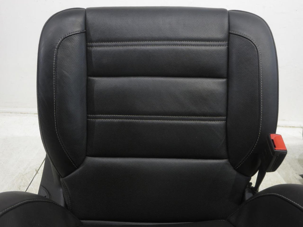 2014 - 2018 GMC Sierra Denali Seats OEM Jet Black Leather #564i | Picture # 13 | OEM Seats