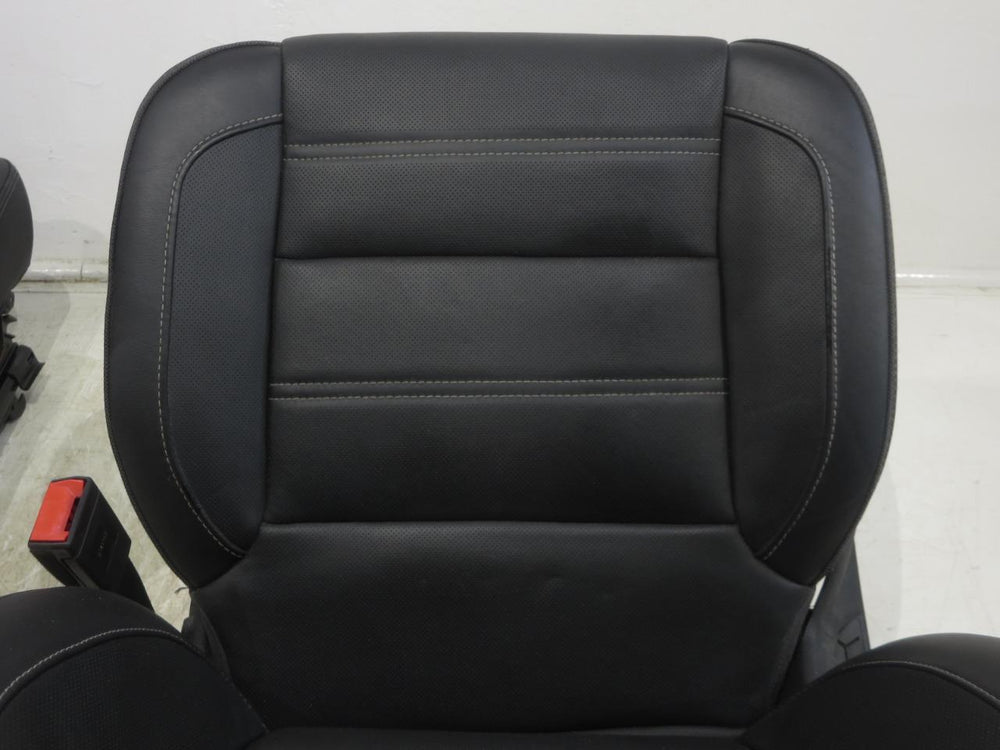 2014 - 2018 GMC Sierra Denali Seats OEM Jet Black Leather #564i | Picture # 14 | OEM Seats