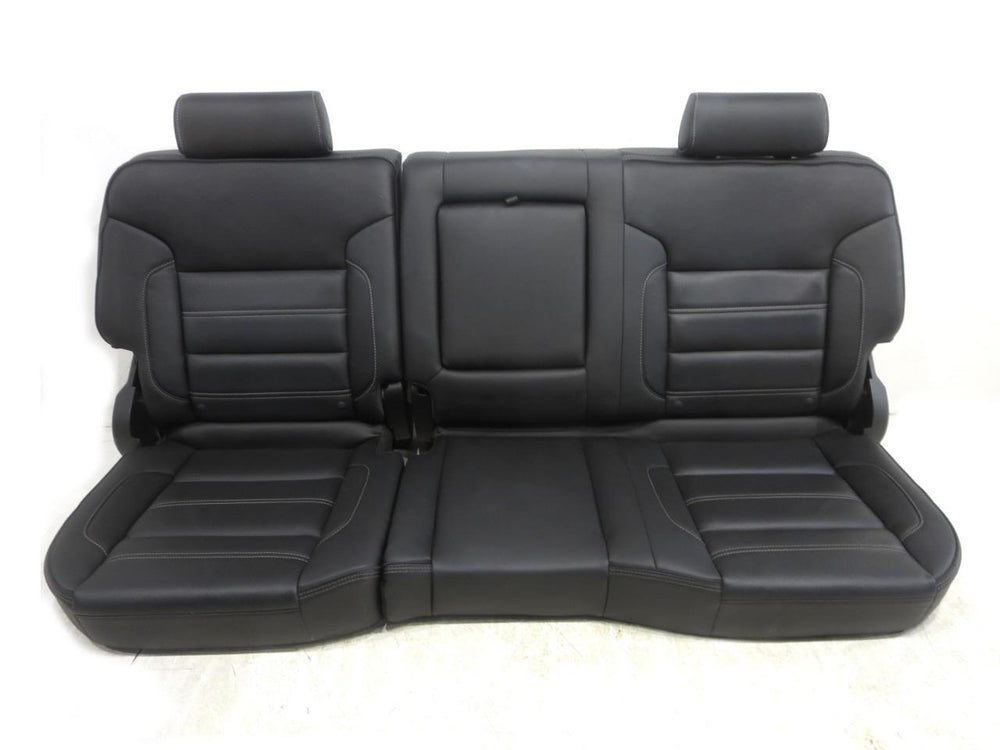 2014 - 2018 GMC Sierra Denali Seats OEM Jet Black Leather #564i | Picture # 20 | OEM Seats