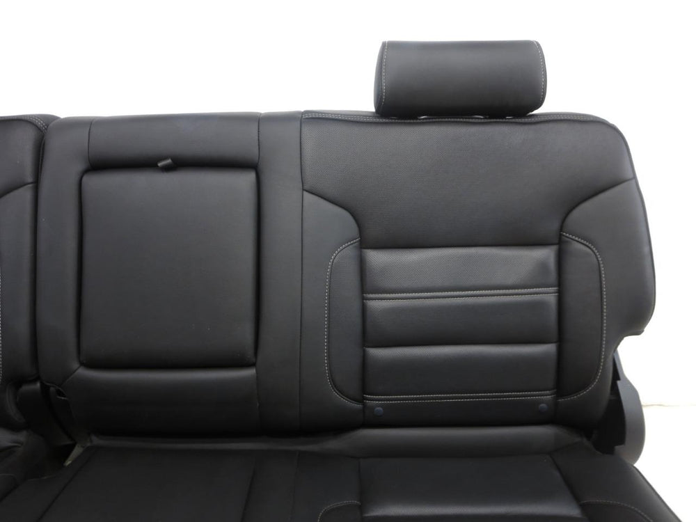2014 - 2018 GMC Sierra Denali Seats OEM Jet Black Leather #564i | Picture # 22 | OEM Seats