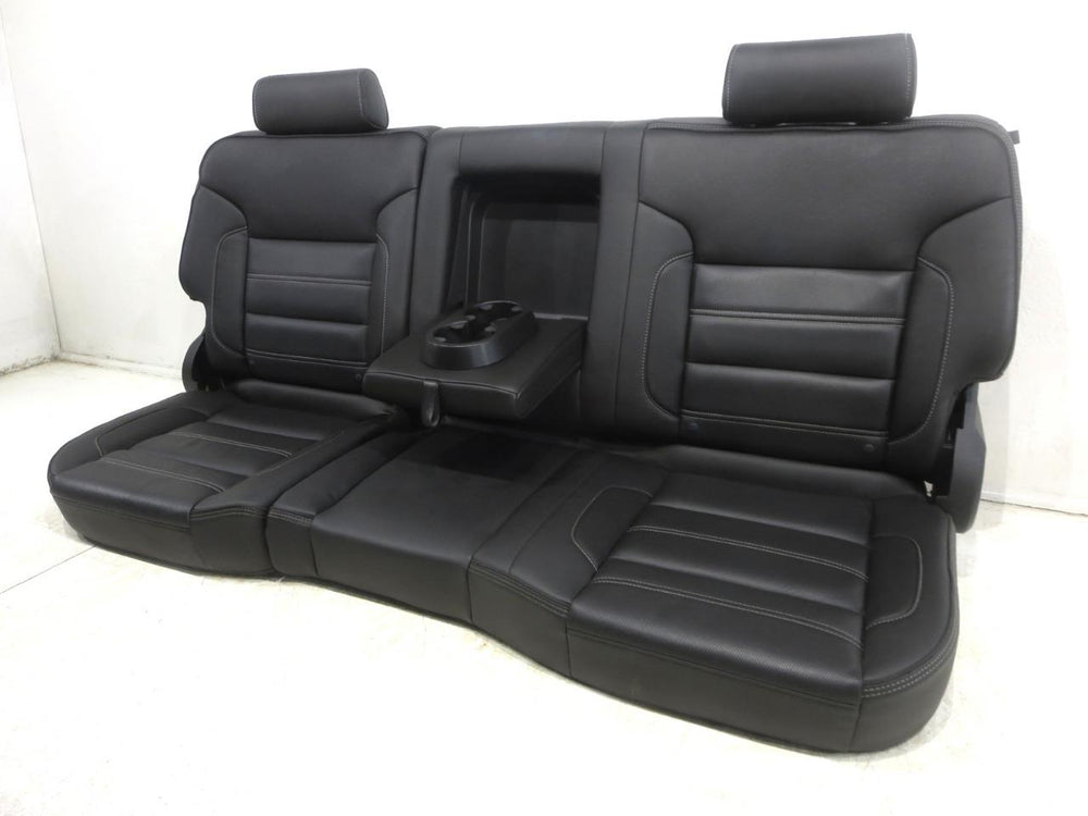 2014 - 2018 GMC Sierra Denali Seats OEM Jet Black Leather #564i | Picture # 25 | OEM Seats