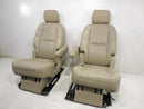 2007 - 2014 Tahoe Yukon Escalade Second Row Bucket Seats, Tan Leather #565r | Picture # 15 | OEM Seats