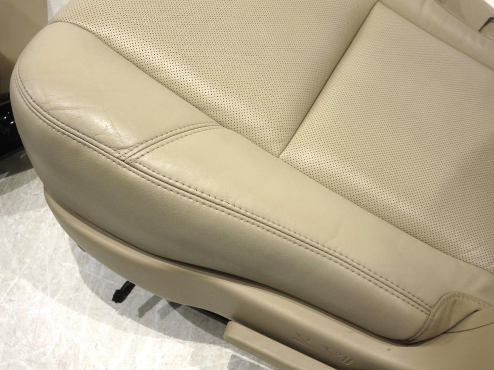 2007 - 2014 Tahoe Yukon Escalade Second Row Bucket Seats, Tan Leather #565i | Picture # 8 | OEM Seats