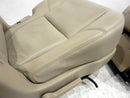 2007 - 2014 Tahoe Yukon Escalade Second Row Bucket Seats, Tan Leather #566r | Picture # 18 | OEM Seats