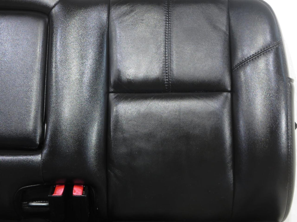 Chevy Avalanche Black Leather Rear Seat 2007 2008 2009 2010 2011 2012 2013 | Picture # 6 | OEM Seats
