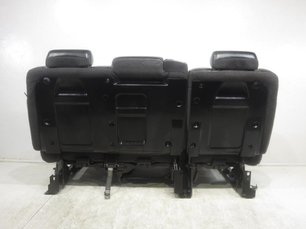 Chevy Avalanche Black Leather Rear Seat 2007 2008 2009 2010 2011 2012 2013 | Picture # 17 | OEM Seats