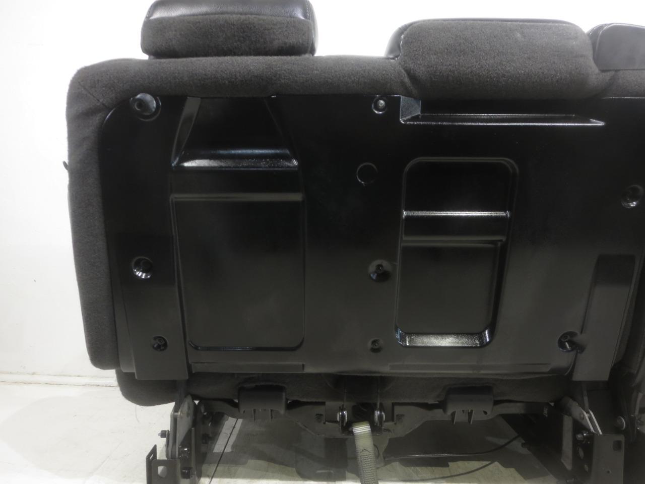 2007 2013 Chevy Avalanche Rear Seat, Black Leather, 570i