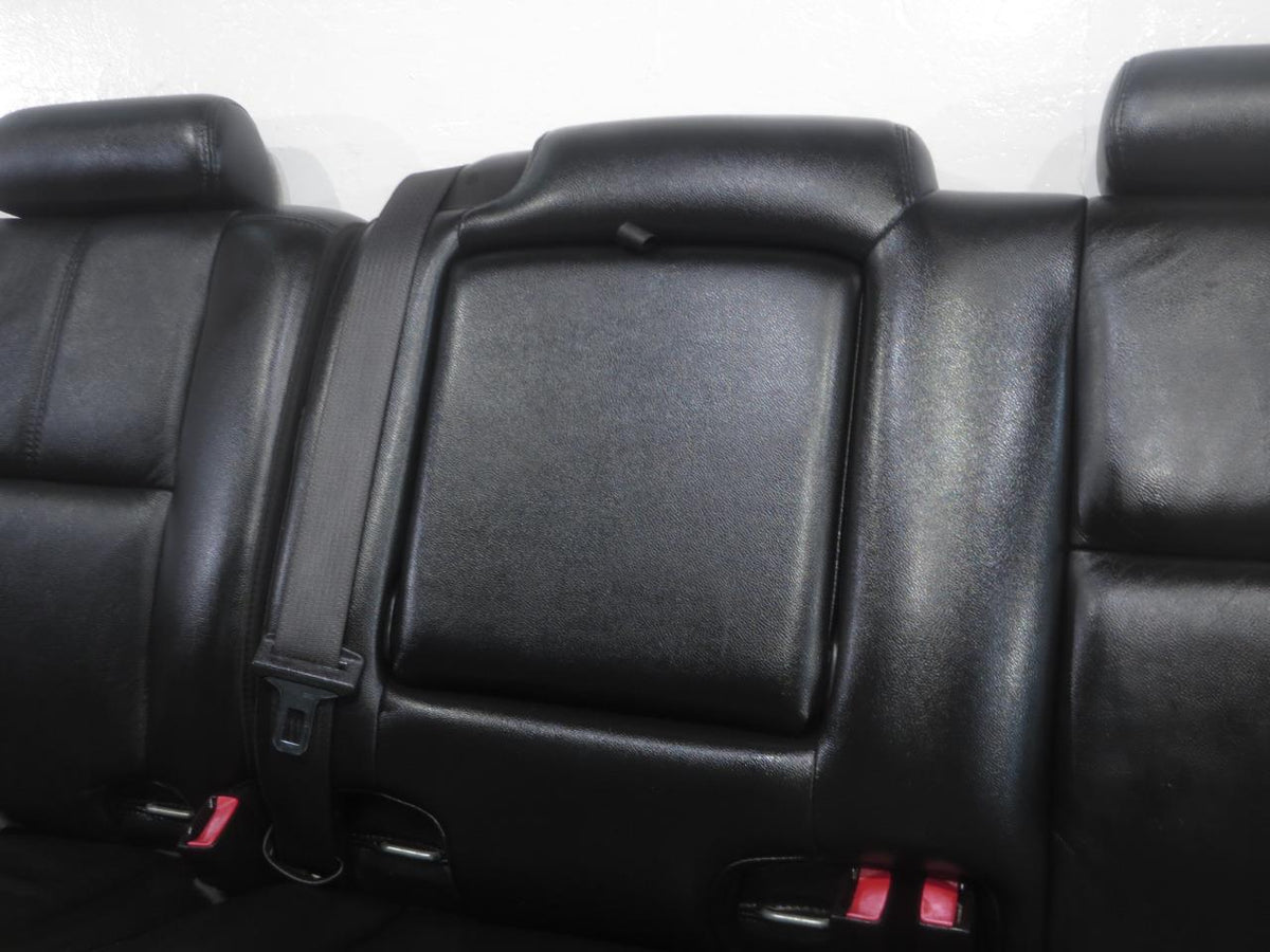 2007 - 2013 Chevy Avalanche Rear Seat, Black Leather #570r