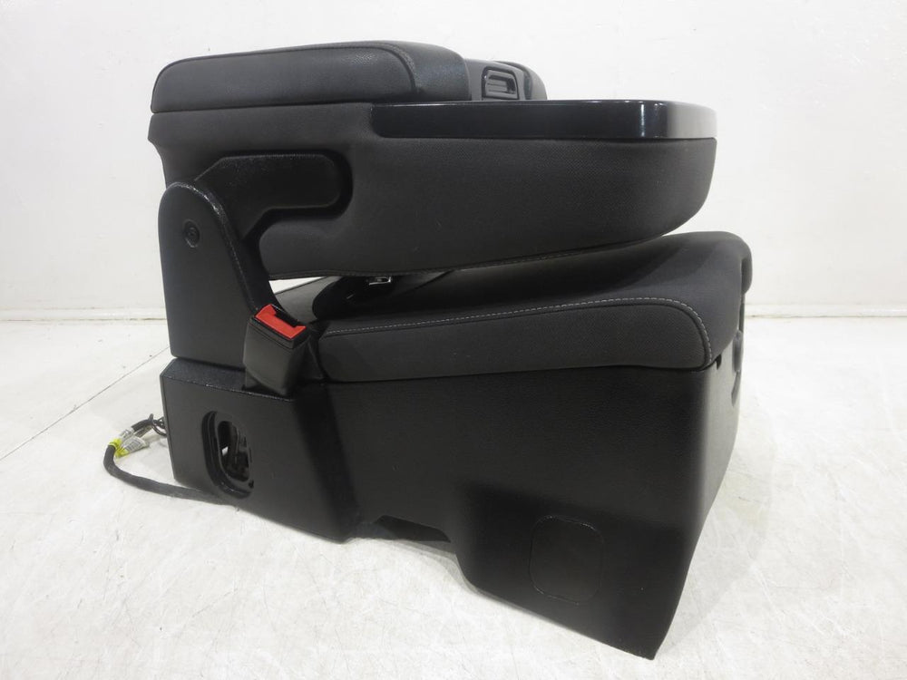 Chevy Gm Sierra Silverado Cloth Jump Seat Console Usb 2014 2015 2016 2017 2018 | Picture # 3 | OEM Seats
