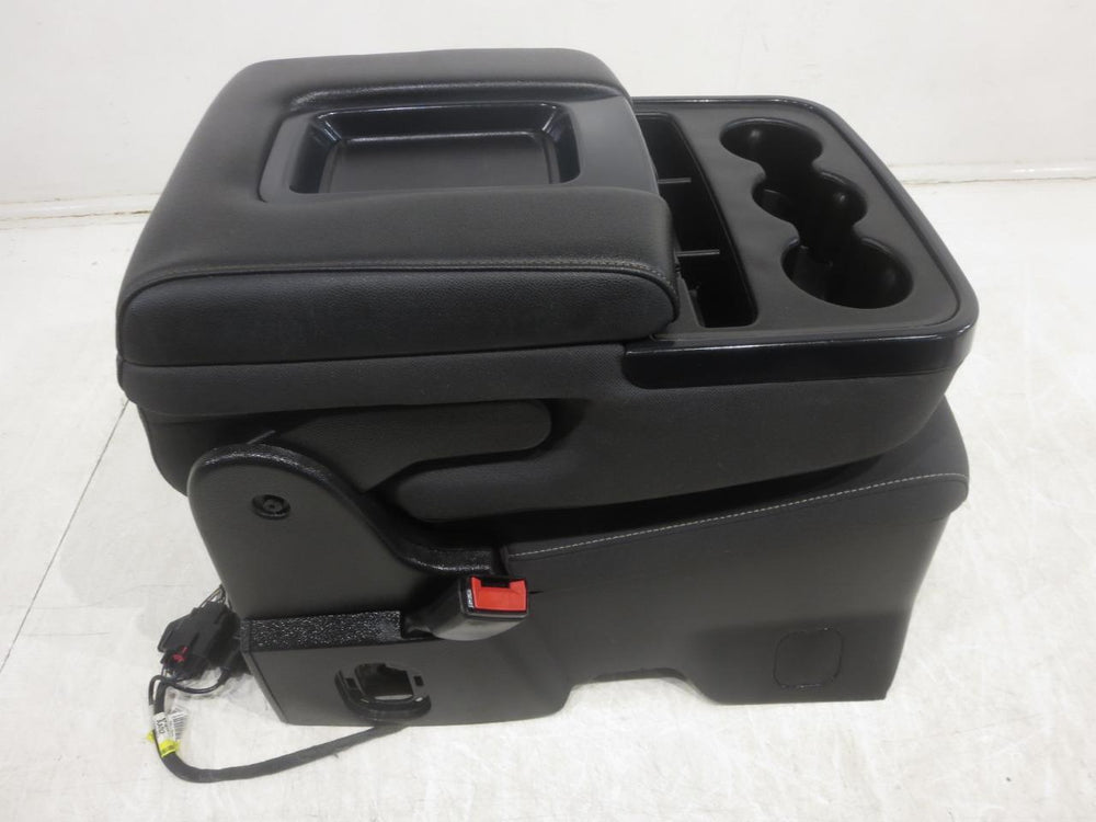 Chevy Gm Sierra Silverado Cloth Jump Seat Console Usb 2014 2015 2016 2017 2018 | Picture # 5 | OEM Seats