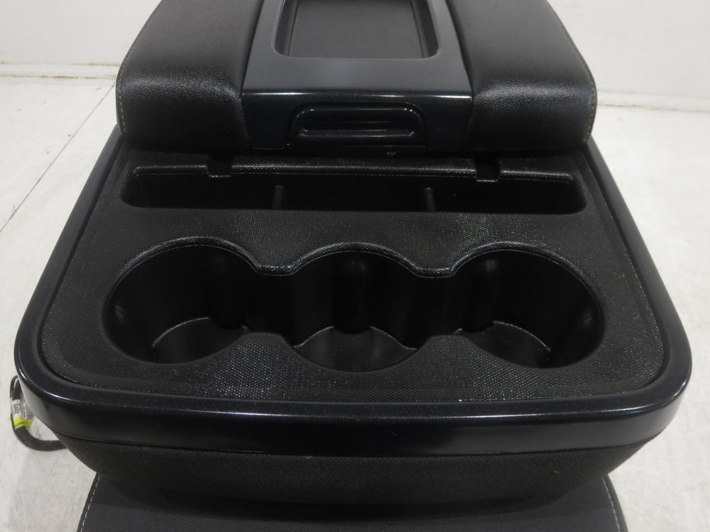 Chevy Gm Sierra Silverado Cloth Jump Seat Console Usb 2014 2015 2016 2017 2018 | Picture # 8 | OEM Seats