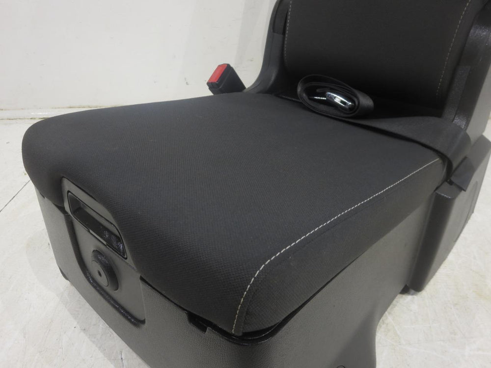 Chevy Gm Sierra Silverado Cloth Jump Seat Console Usb 2014 2015 2016 2017 2018 | Picture # 12 | OEM Seats