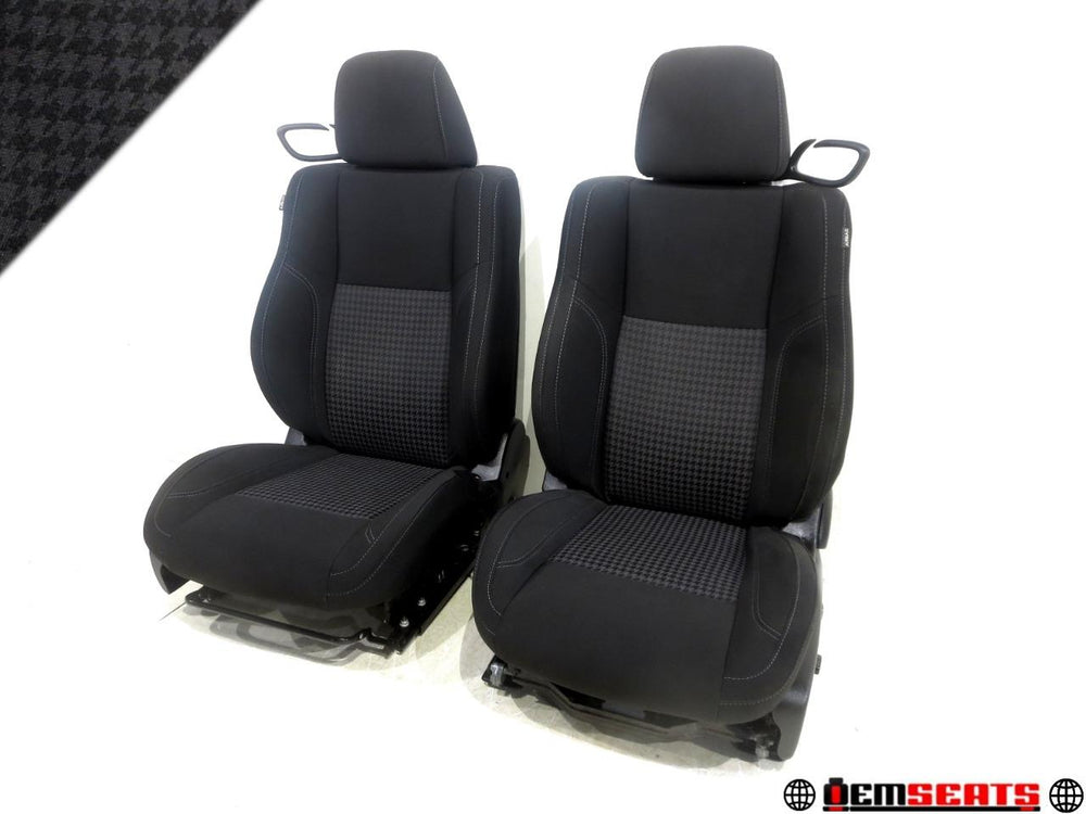 Dodge Challenger Black Cloth Seats 2007- 2016 2017 2018 2019 2020 2020 2021 2022 | Picture # 1 | OEM Seats