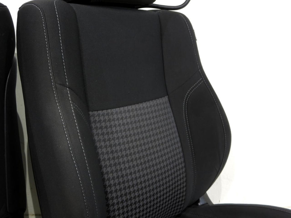 Dodge Challenger Black Cloth Seats 2007- 2016 2017 2018 2019 2020 2020 2021 2022 | Picture # 8 | OEM Seats
