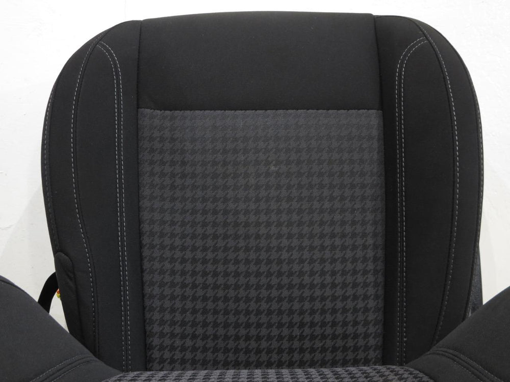 Dodge Challenger Black Cloth Seats 2007- 2016 2017 2018 2019 2020 2020 2021 2022 | Picture # 14 | OEM Seats