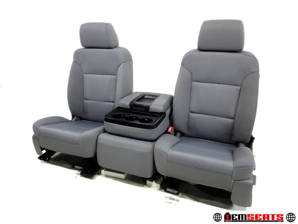 Chevy Silverado Gmc Sierra Oem Gray Cloth Seats 2014 2015 2016 2017 2018 ' | Picture # 1 | OEM Seats