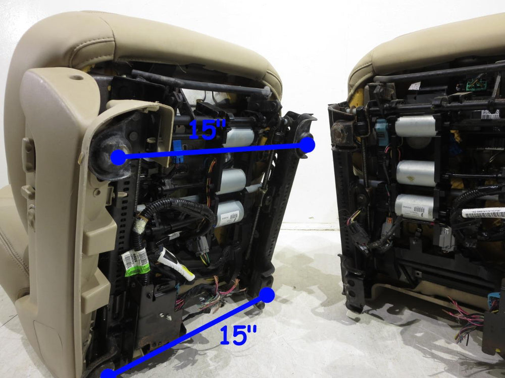 2007 - 2014 Cadillac Escalade Seats Tan Heated & Cooled Gm Oem #580i | Picture # 15 | OEM Seats