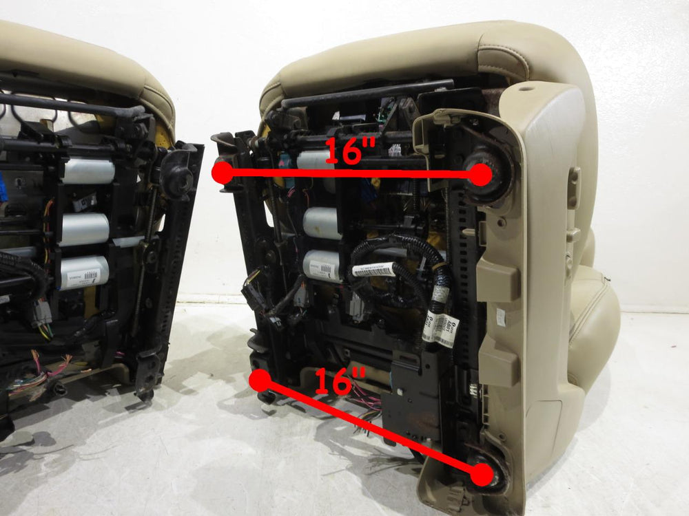 Gm Oem Escalade Tan Heated Cooled Seats 2007 2008 2009 2010 2011 2012 2013 2014 | Picture # 16 | OEM Seats