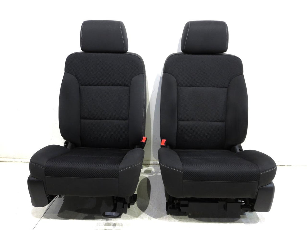 Chevy Silverado Sierra Oem Black Cloth Power Seats 2014 2015 2016 2017 2018 ' | Picture # 23 | OEM Seats