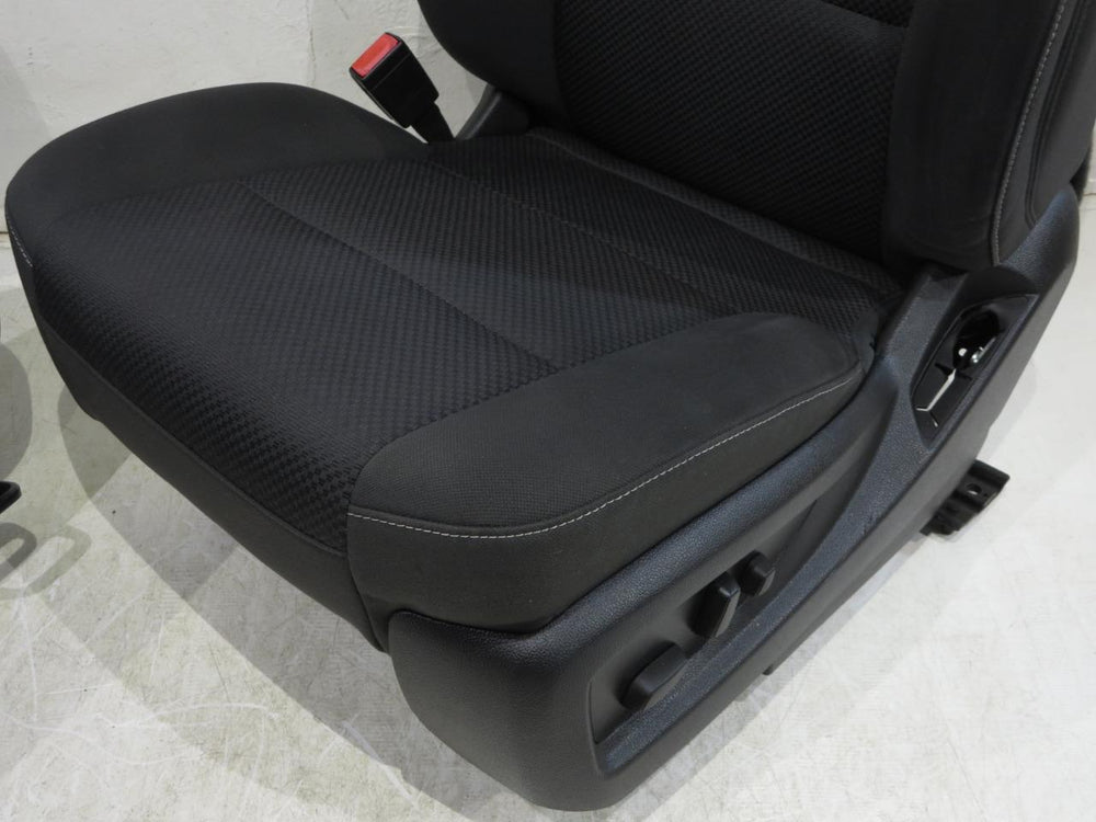Chevy Silverado Sierra Oem Black Cloth Power Seats 2014 2015 2016 2017 2018 ' | Picture # 5 | OEM Seats