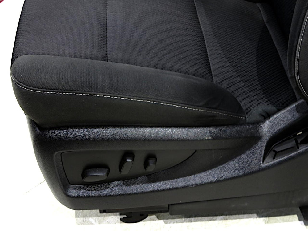 Chevy Silverado Sierra Oem Black Cloth Power Seats 2014 2015 2016 2017 2018 ' | Picture # 10 | OEM Seats
