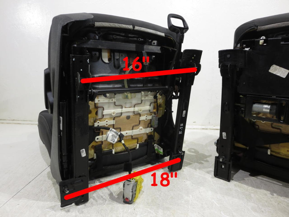 Chevy Silverado Sierra Oem Black Cloth Power Seats 2014 2015 2016 2017 2018 ' | Picture # 20 | OEM Seats