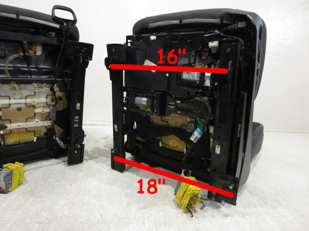 Chevy Silverado Sierra Oem Black Cloth Power Seats 2014 2015 2016 2017 2018 ' | Picture # 21 | OEM Seats