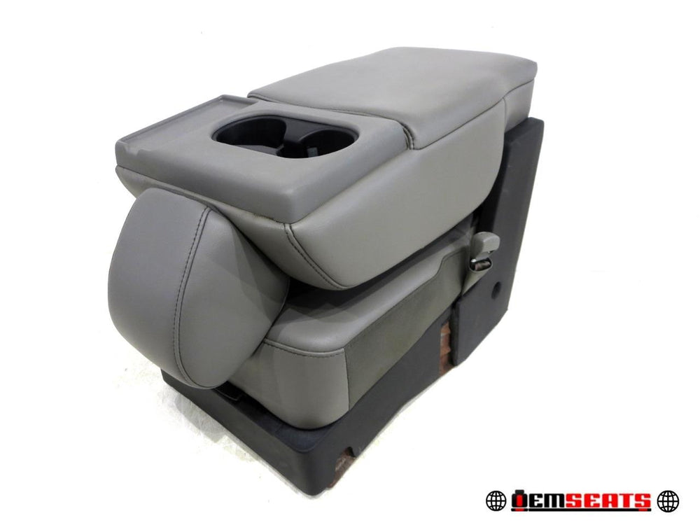 2015 - 2022 Ford F150 & Super Duty Jump Seat Grey Vinyl #583i | Picture # 1 | OEM Seats