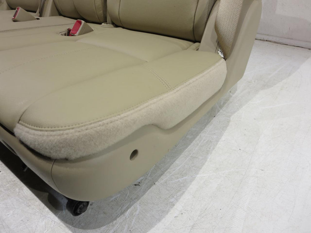 2007 - 2014 Chevy Tahoe Suburban 3rd Row Seat Tan Leather #592i | Picture # 5 | OEM Seats