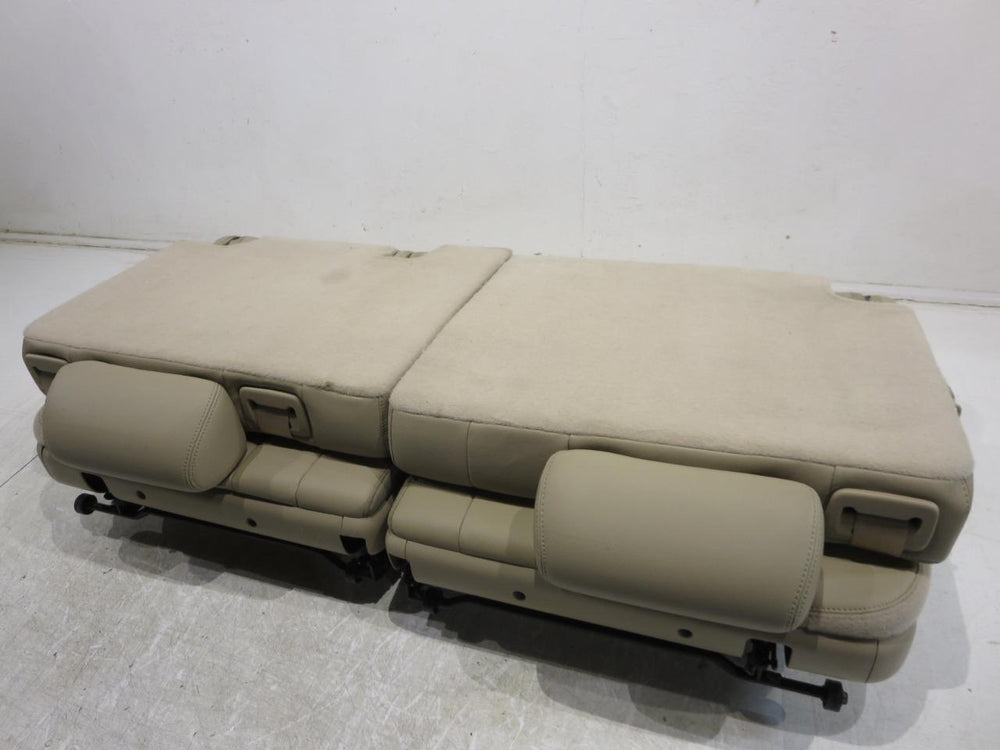 2007 - 2014 Chevy Tahoe Suburban 3rd Row Seat Tan Leather #592i | Picture # 8 | OEM Seats