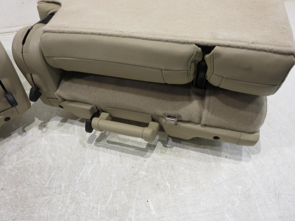 2007 - 2014 Tahoe Yukon Escalade 3rd Row Seats, Tan leather #592i | Picture # 11 | OEM Seats