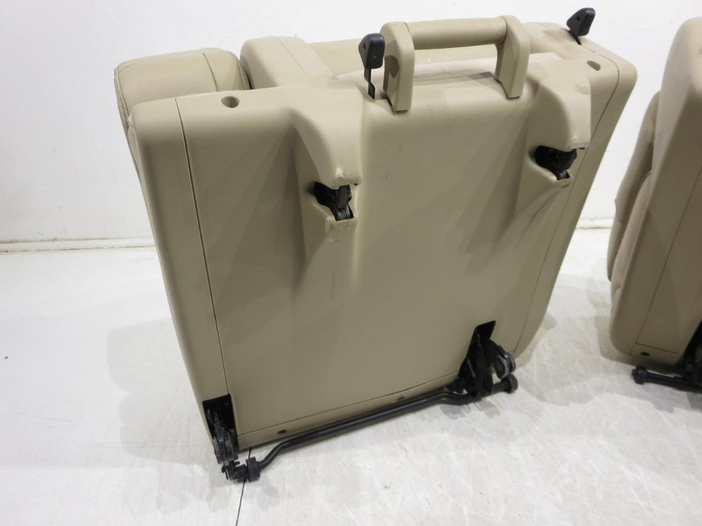 2007 - 2014 Chevy Tahoe Suburban 3rd Row Seat Tan Leather #592i | Picture # 13 | OEM Seats